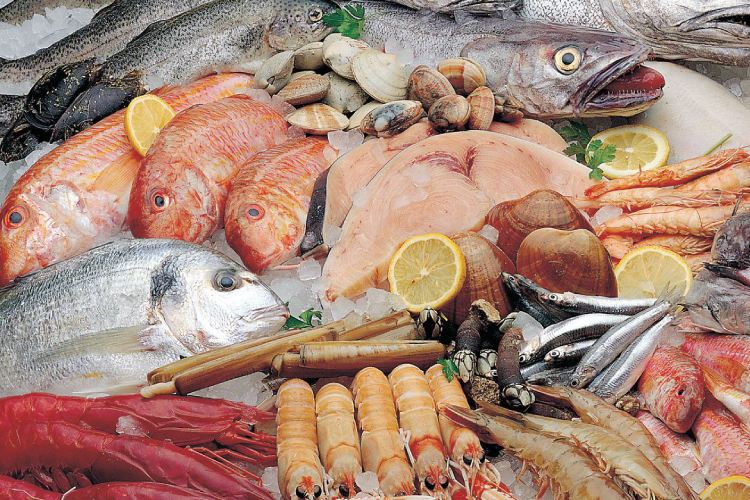 Peix, marisc i pesca salada